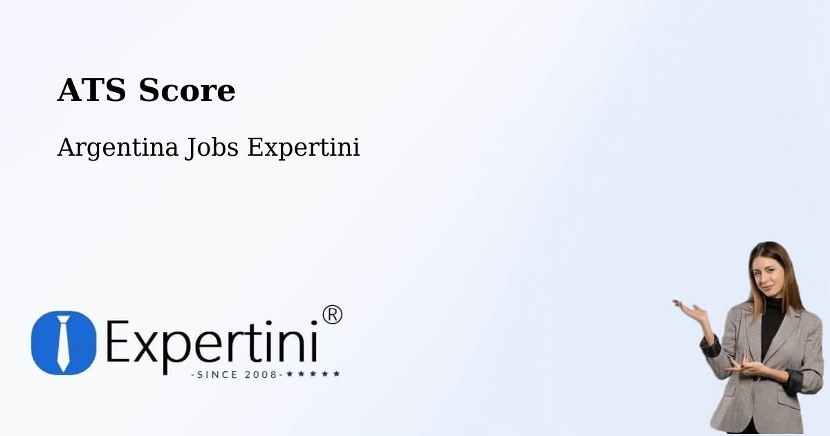 ATS Score - Argentina Jobs Expertini